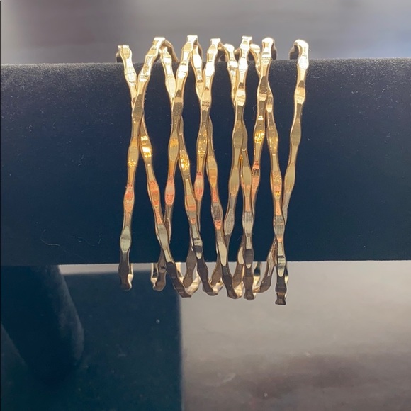 Jewelry - Gold cuff bracelet (faux)